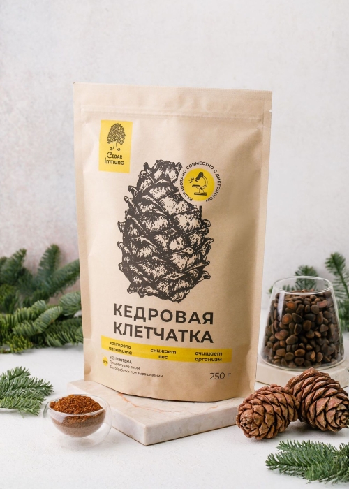 Кедровая клетчатка Cedar Immuno, 250 г